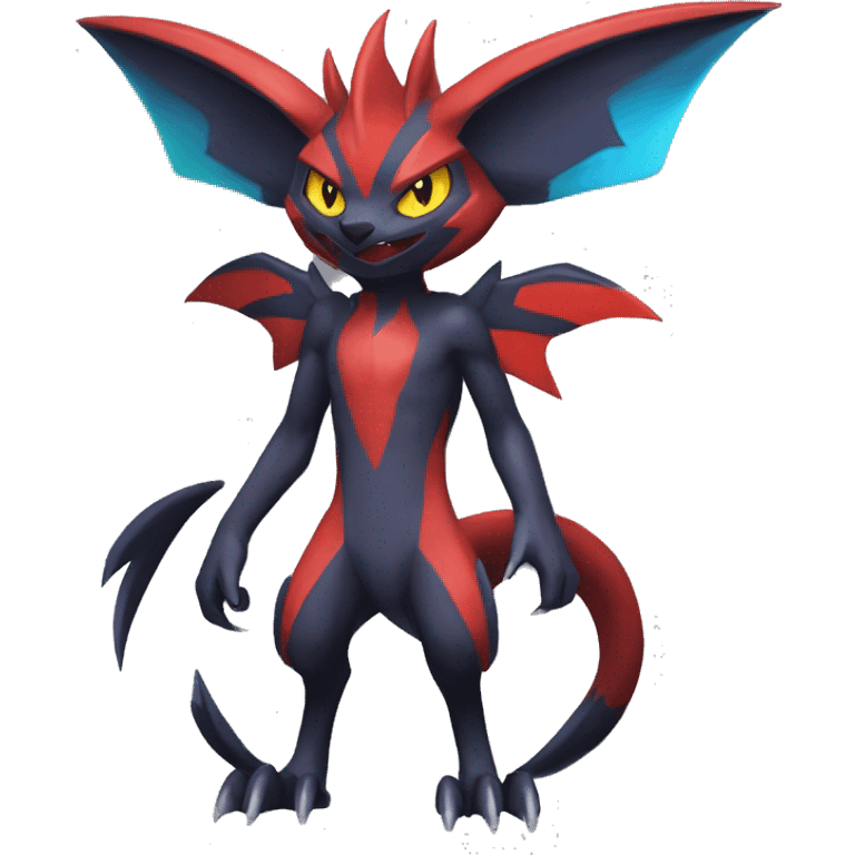 Noivern-Litten-Zoroark full body emoji