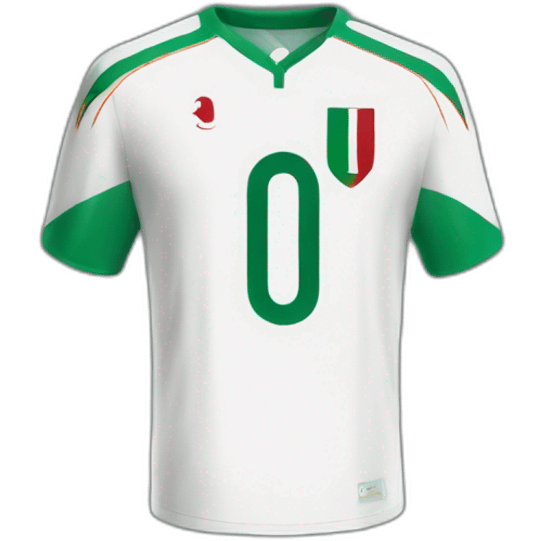 Algerian jersey emoji