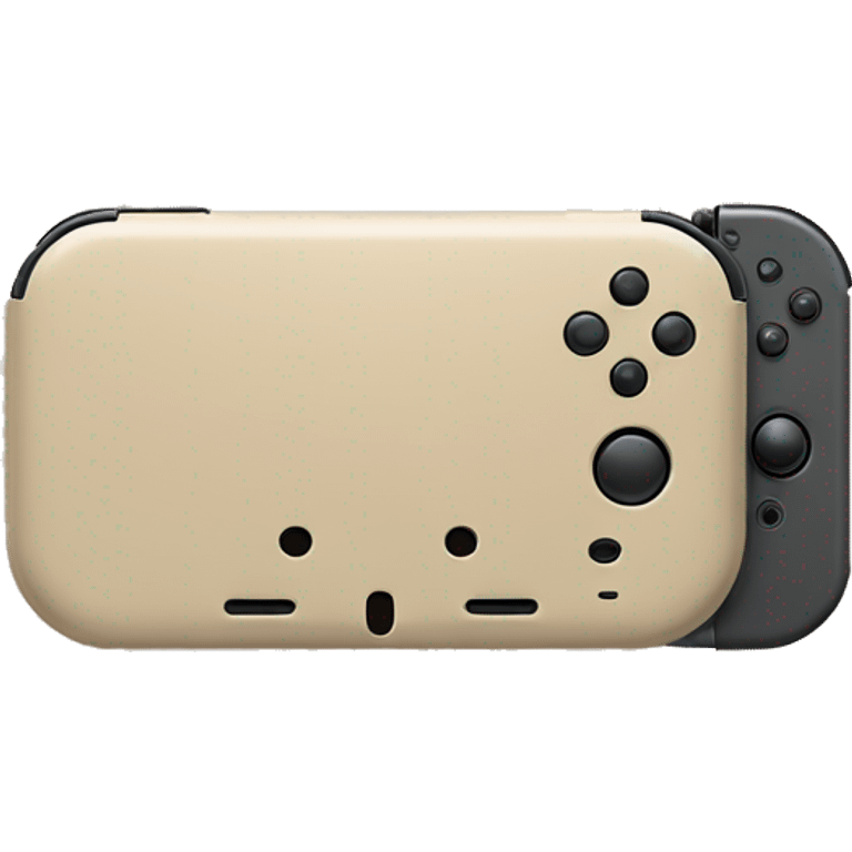 Beige Nintendo switch  emoji