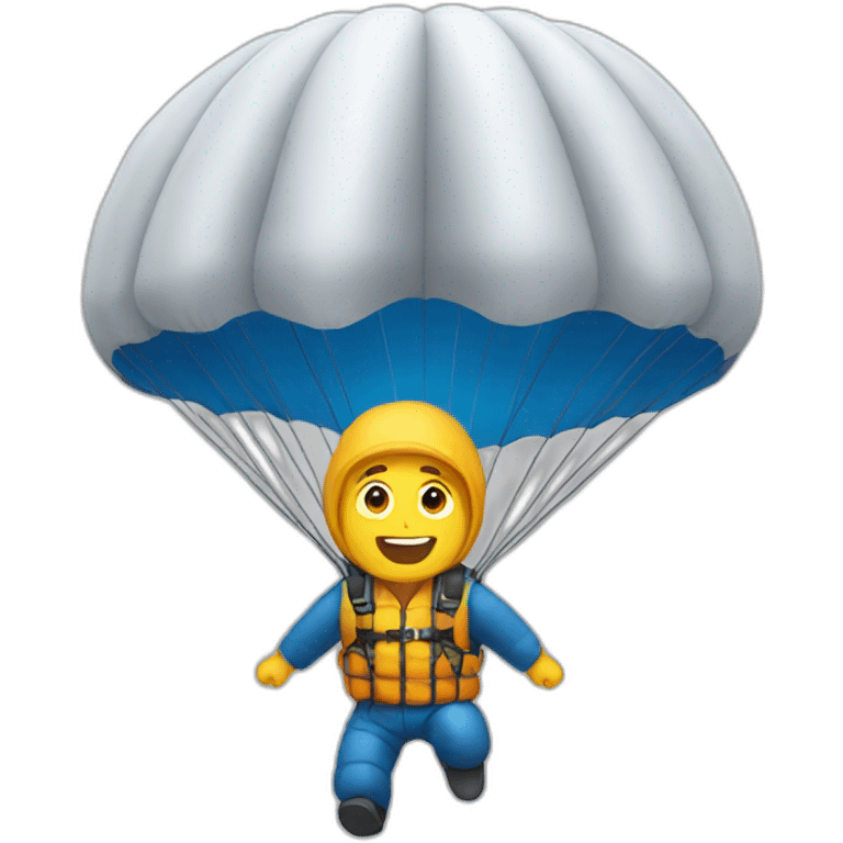 parachute guy emoji