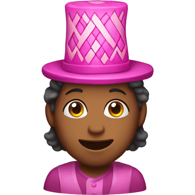 Pink Hanukkah emoji