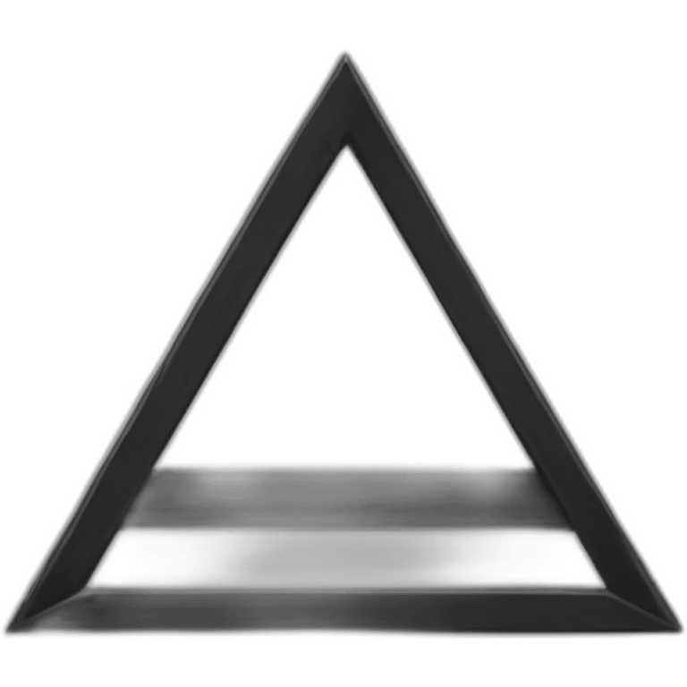 black triangle emoji