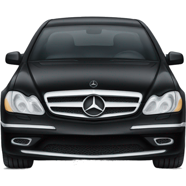 Black Mercedes  emoji