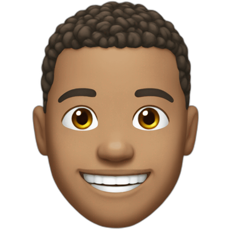 Mbappé smile emoji