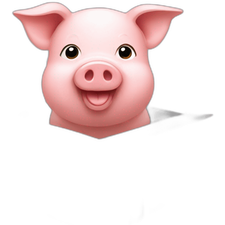 pig in a gift box emoji