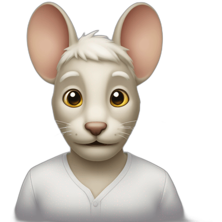 Souris énervée emoji