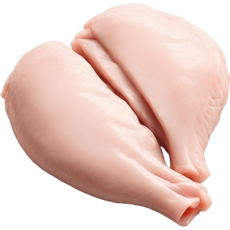 chicken breasts without chicken emoji