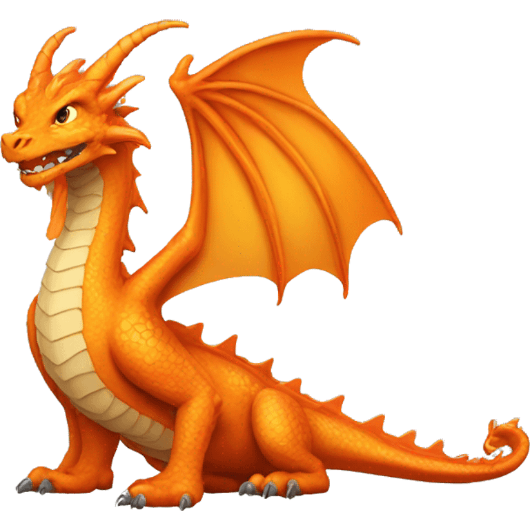 orange dragon Awakening emoji