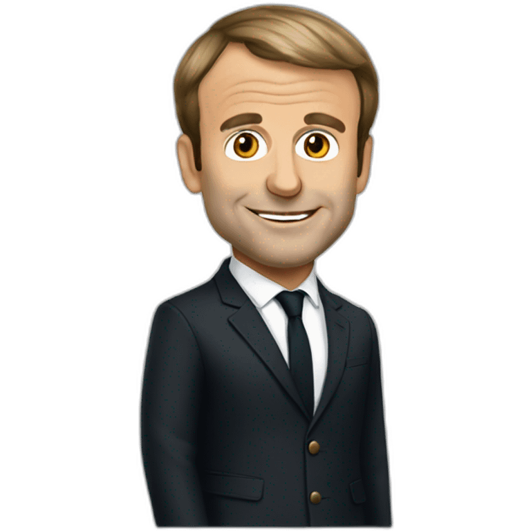 Emmanuel Macron emoji