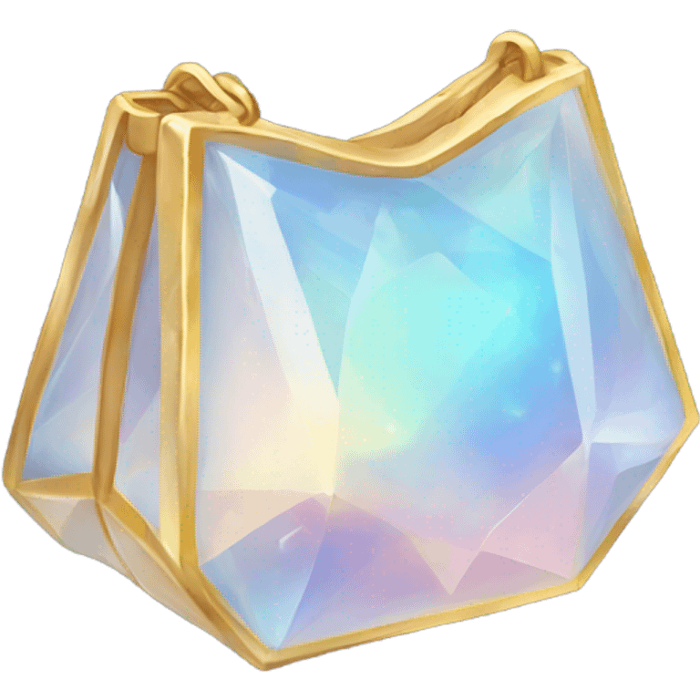 opal Crystal bag emoji