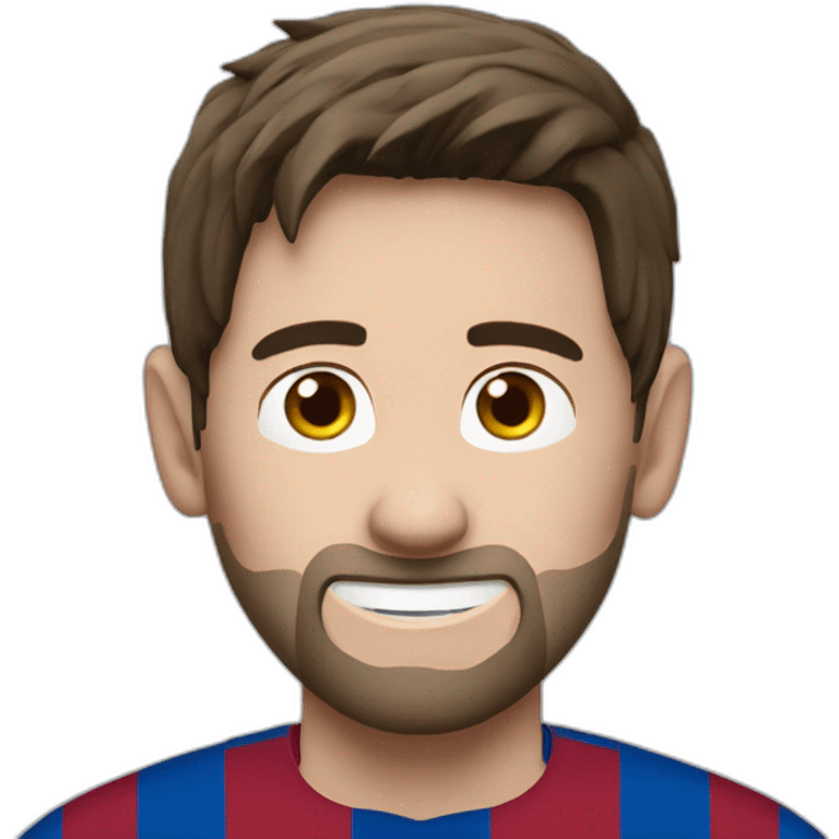 messi chauve emoji