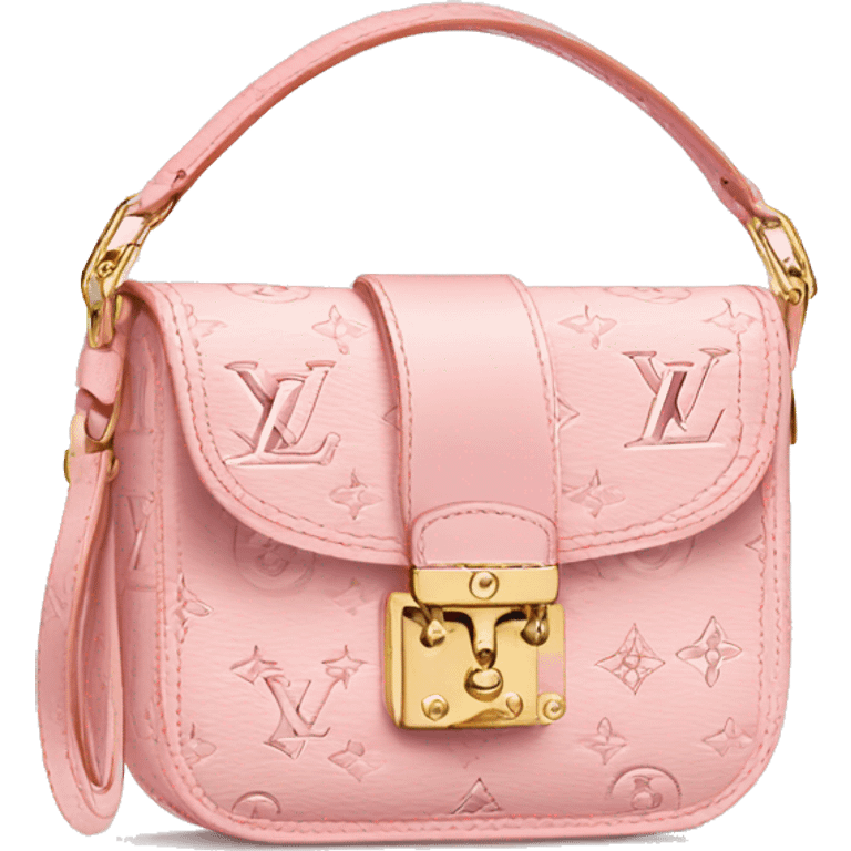 Light Pink Louis Vuitton crossbody  emoji