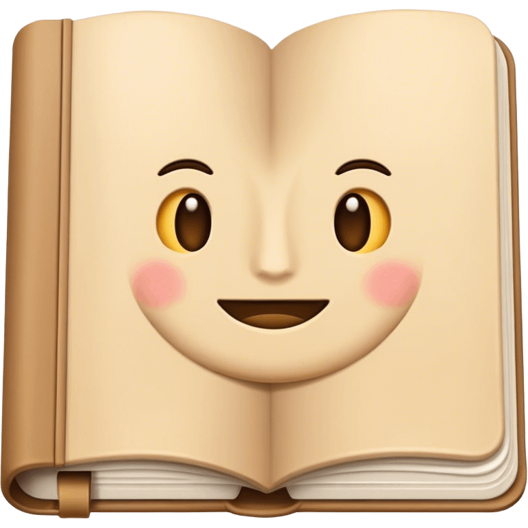 journal beige emoji