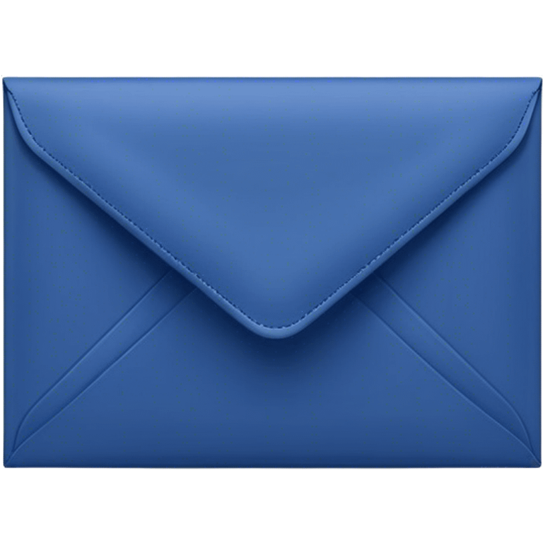 dark blue 
envelope emoji