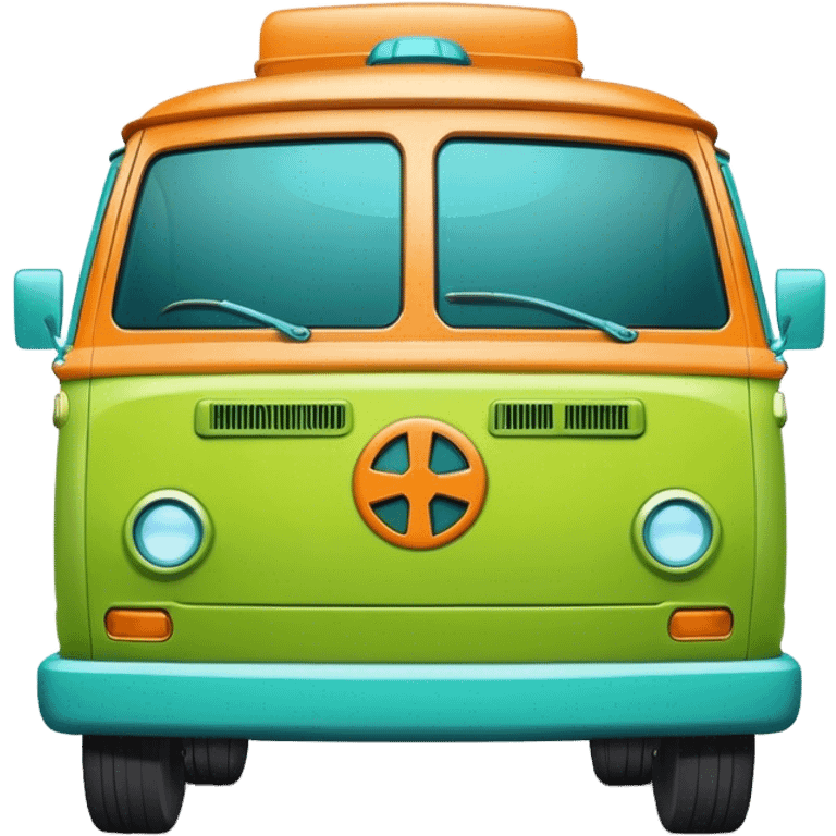 scooby doo mystery machine emoji