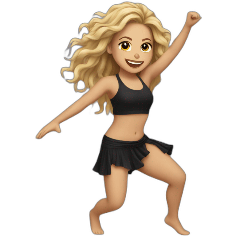 Shakira dancing emoji