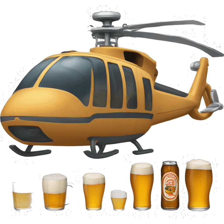 Chopper qui boit une bière  emoji