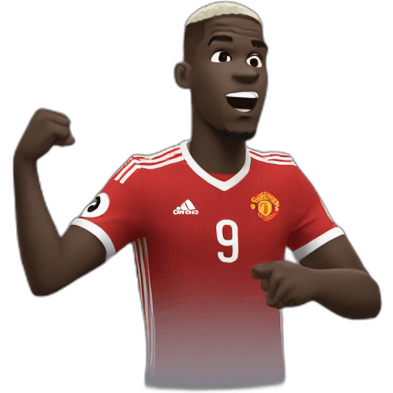 Pogba qui dab emoji