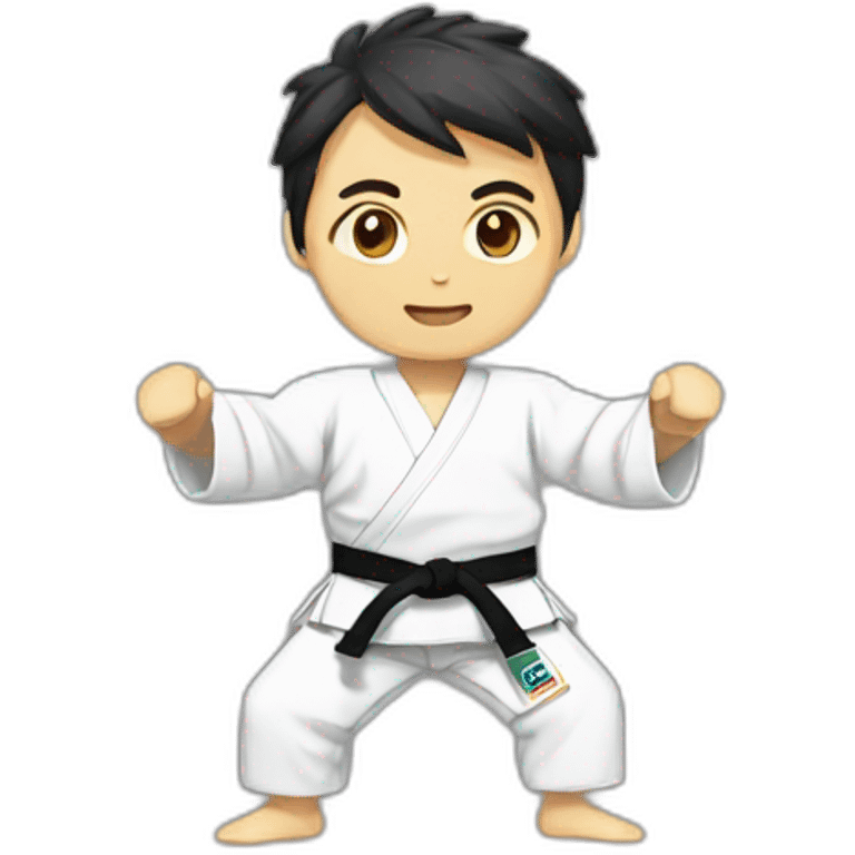 Judo emoji