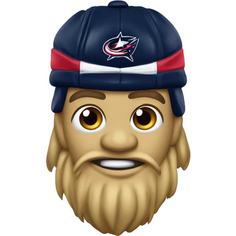 Columbus blue jackets hockey stinger mascot emoji