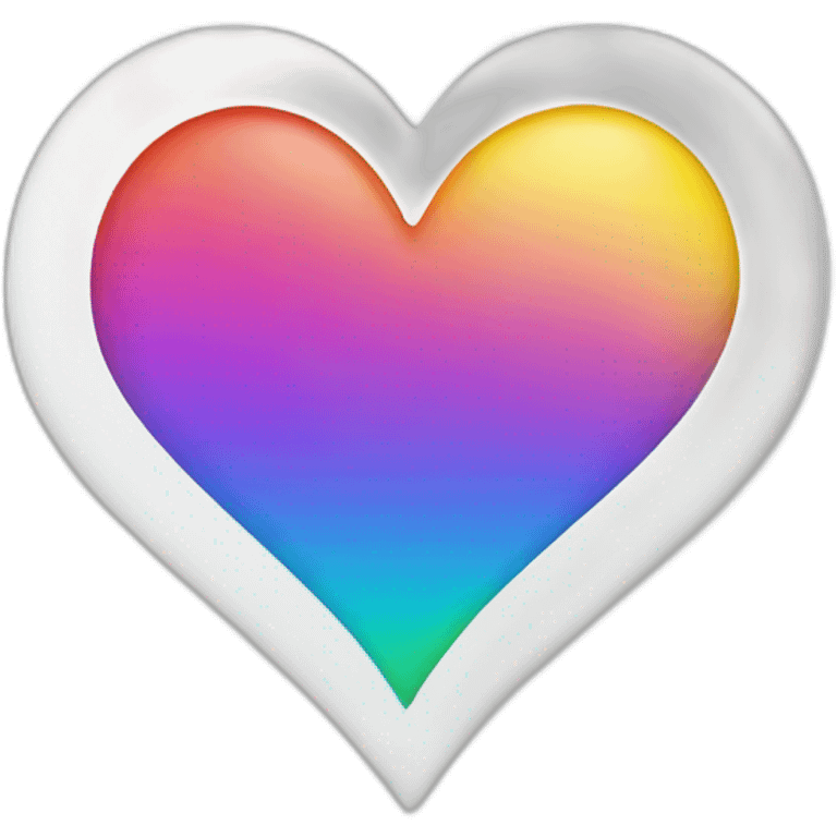 rainbow heart emoji