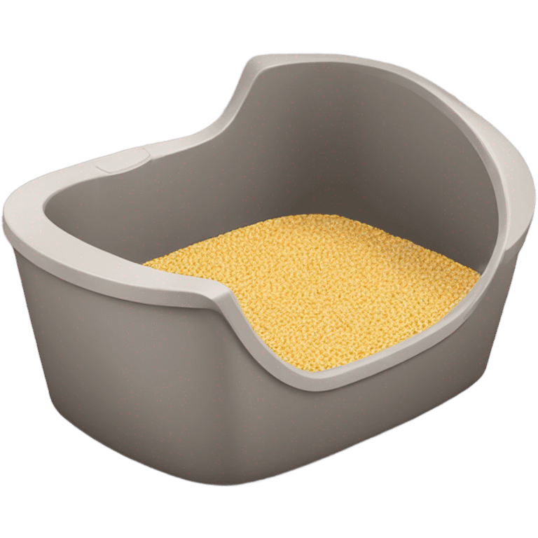 cat litter box emoji