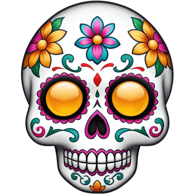 sugar skull emoji