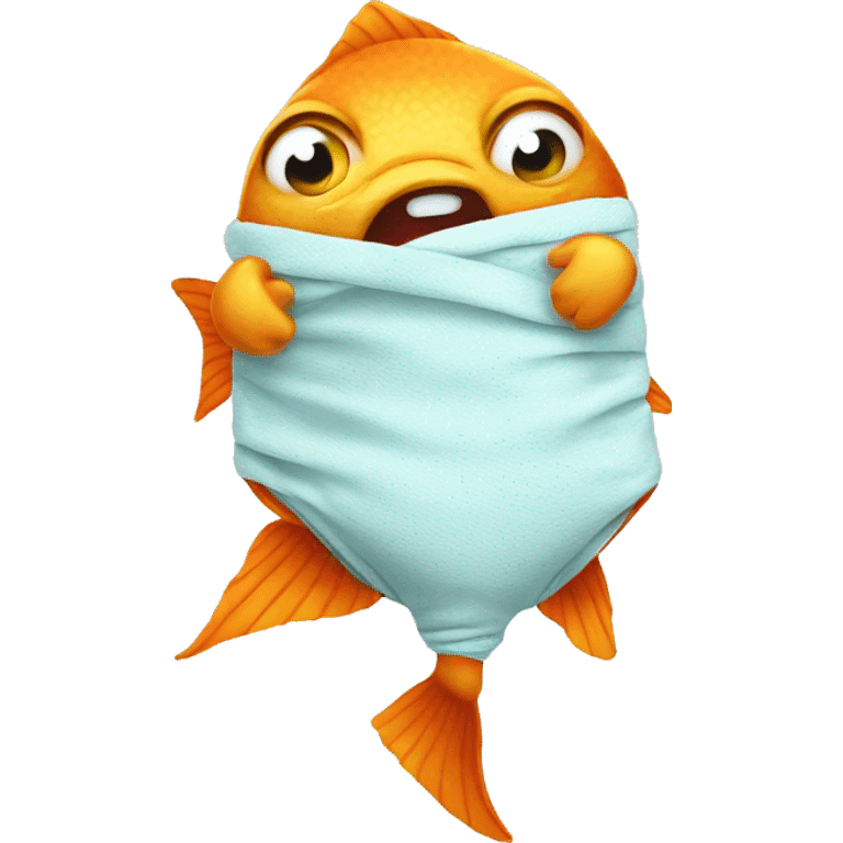 fish in diapers emoji