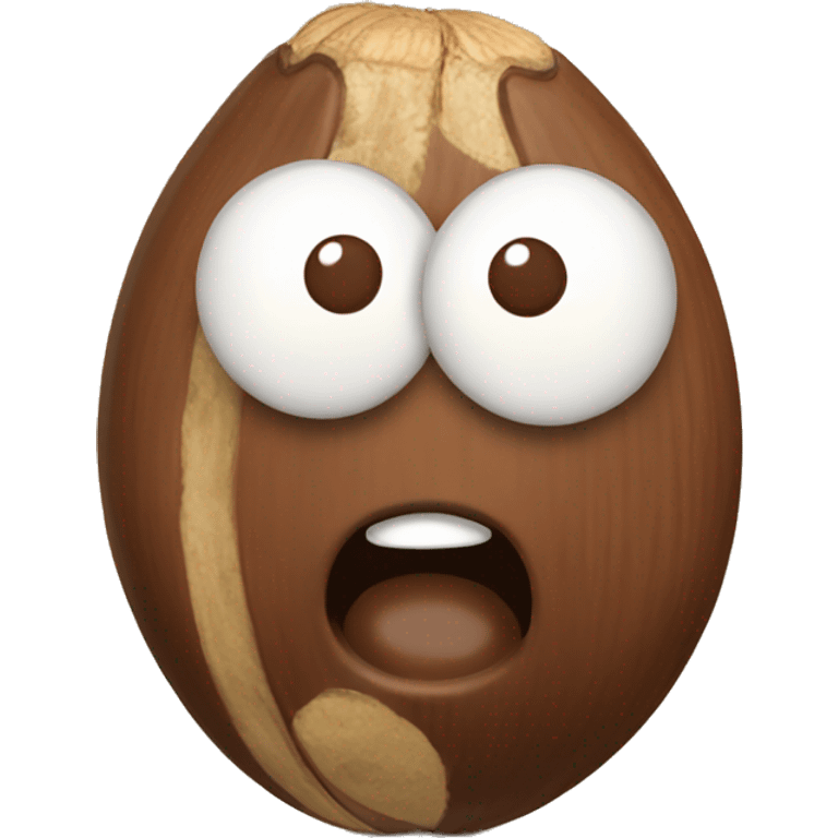 Buckeye nut emoji