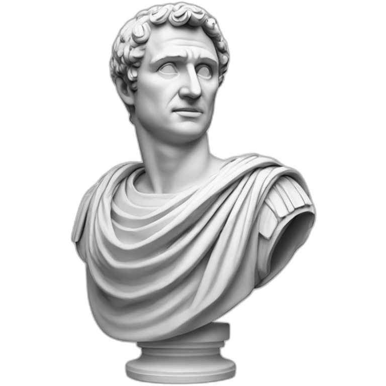 Caesar Augustus Statue emoji