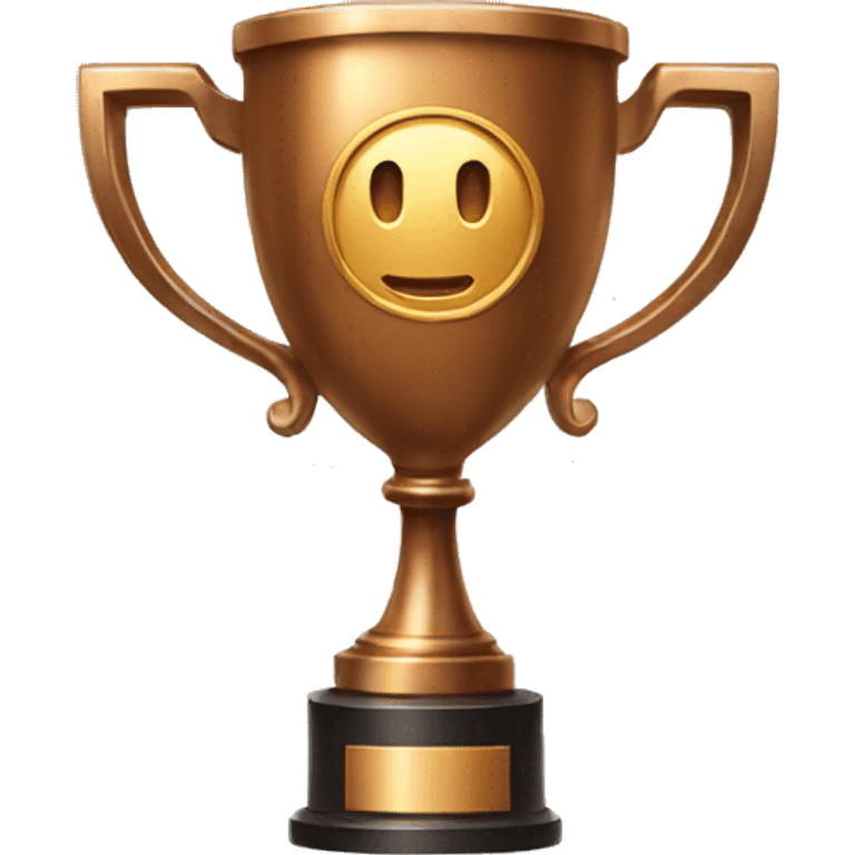 bronze trophy emoji