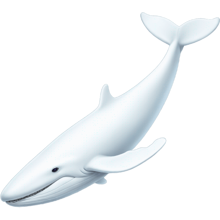 white whale , underside emoji