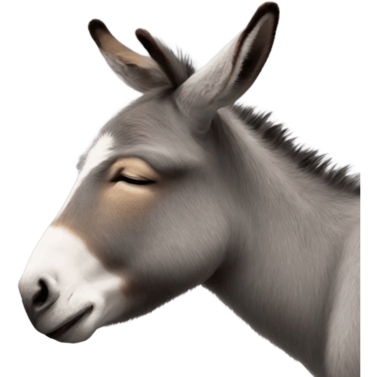 Sleeping donkey  emoji