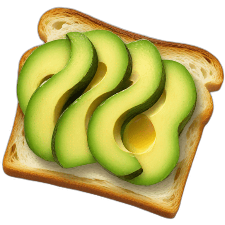 Avocado toast emoji