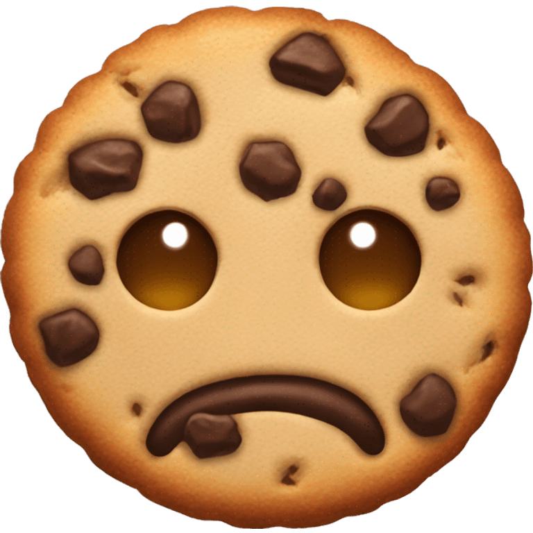 Hard cookie emoji