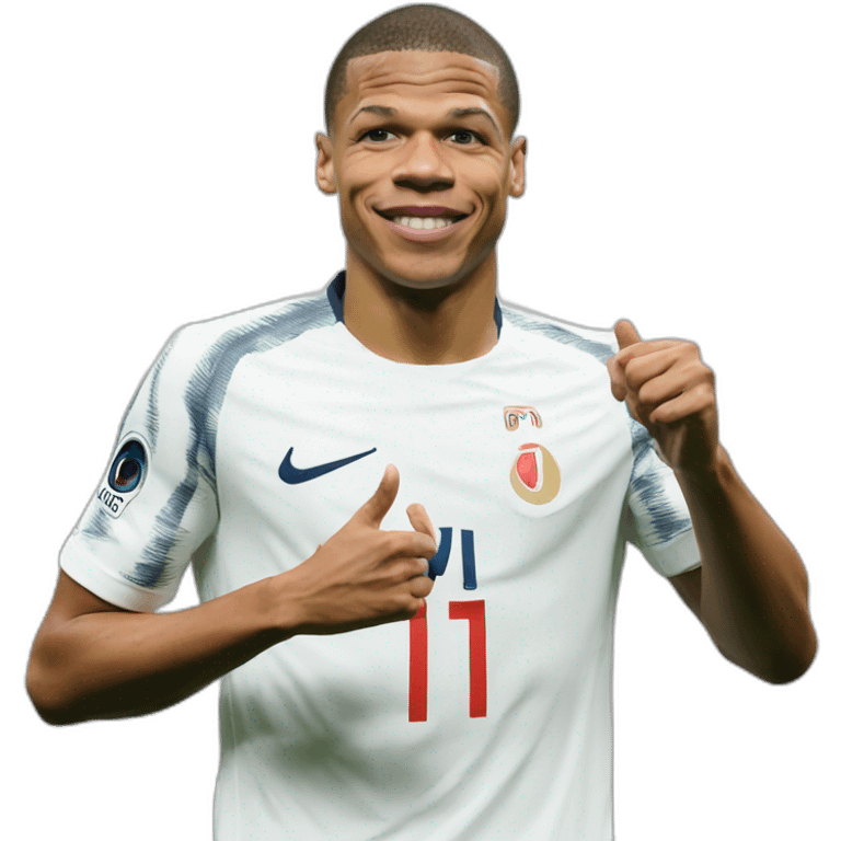 Kylian Mbappé emoji