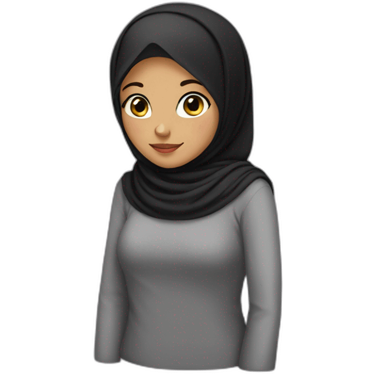 Hijabi girl emoji