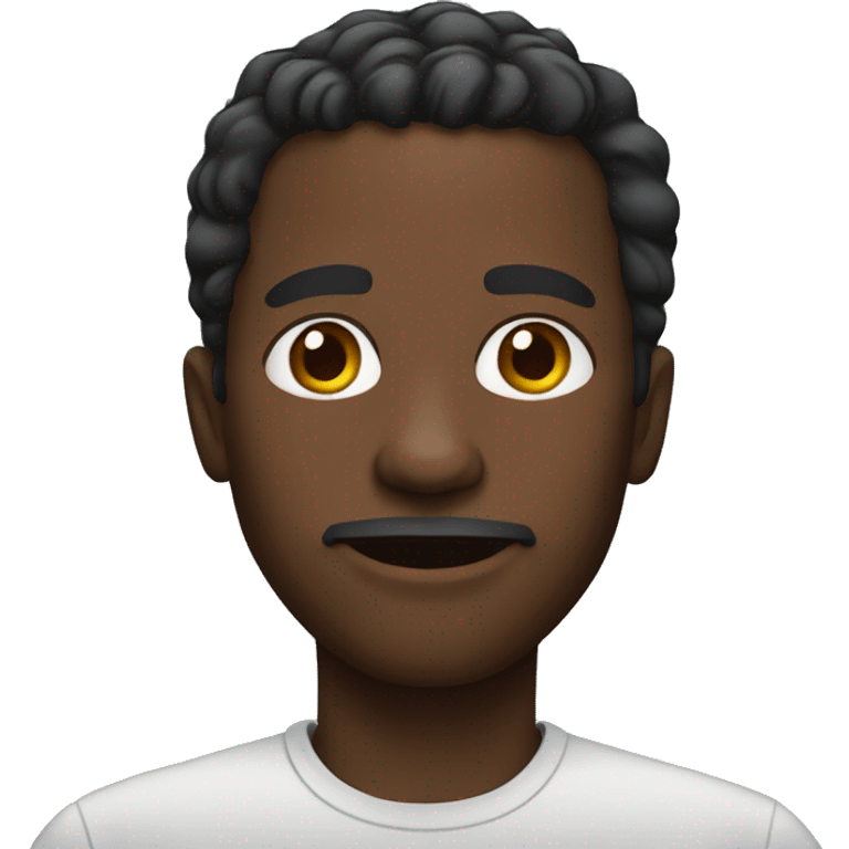 Black man emoji