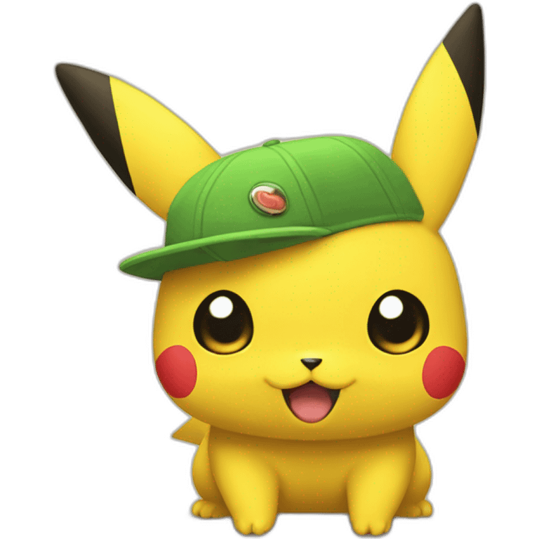 Pikachu kawail  emoji