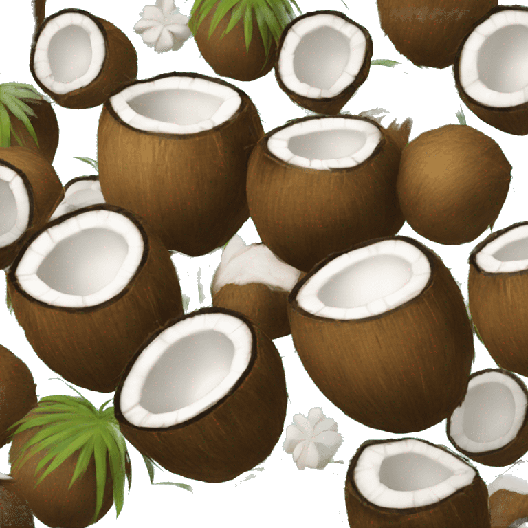 Coconut paradise emoji