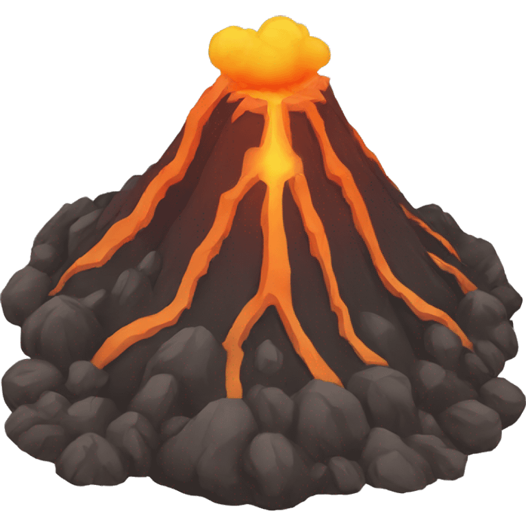 volcano emoji