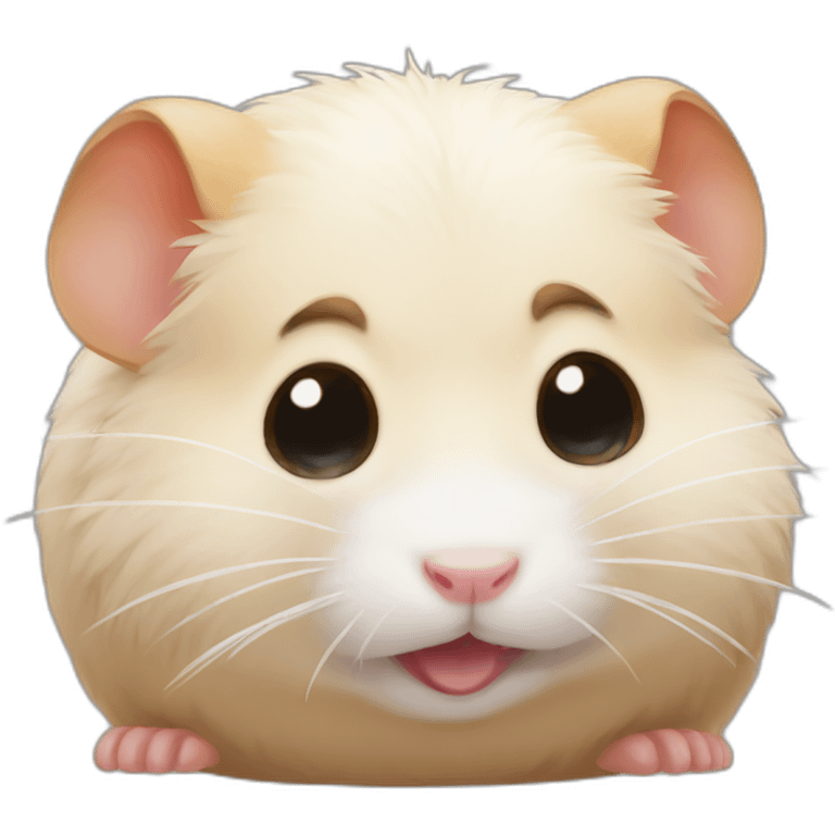 hamster is crying emoji