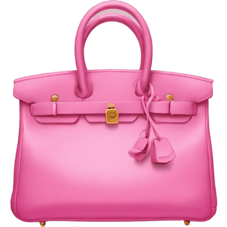 Birkin bag pink balloon emoji