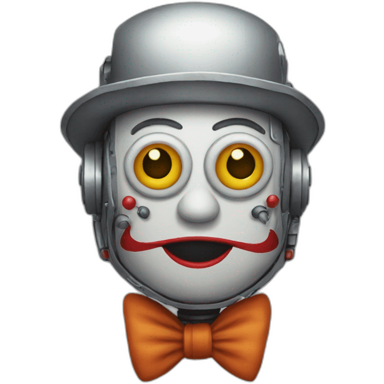 robot clown emoji