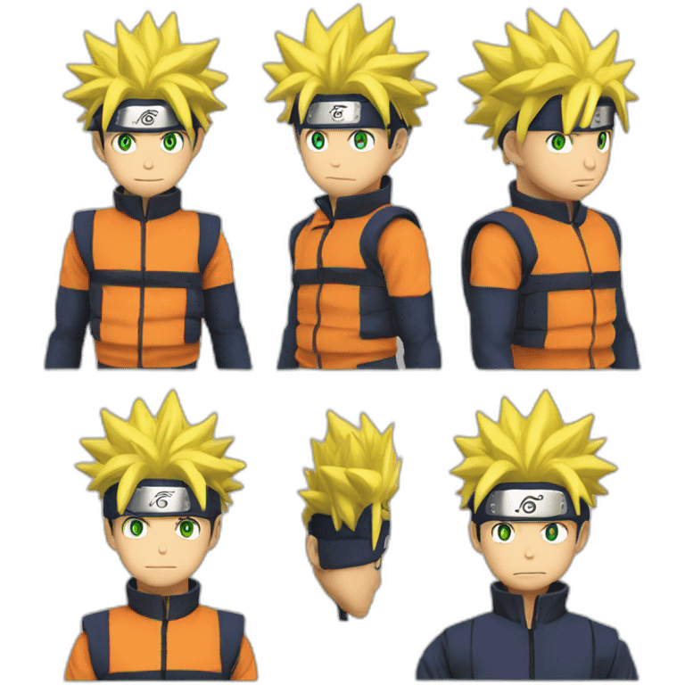 Naruto-supersayan emoji