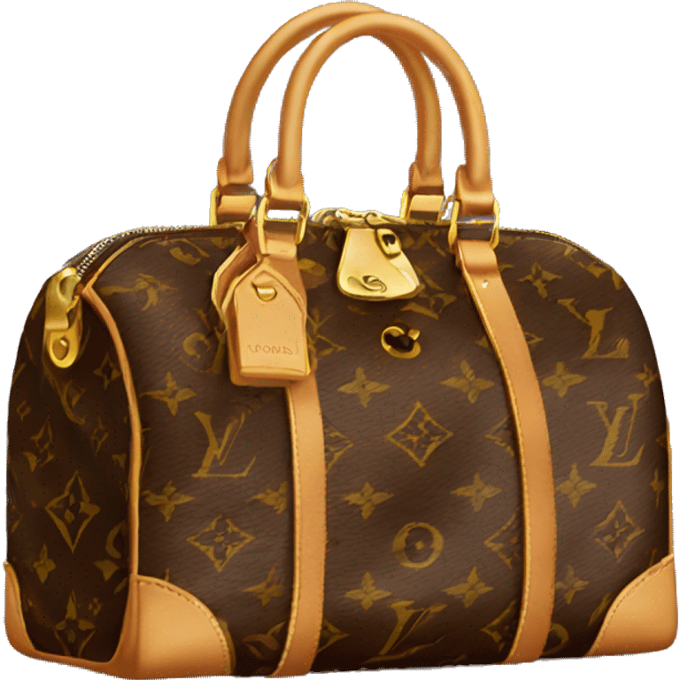 Louis Vuitton bag emoji