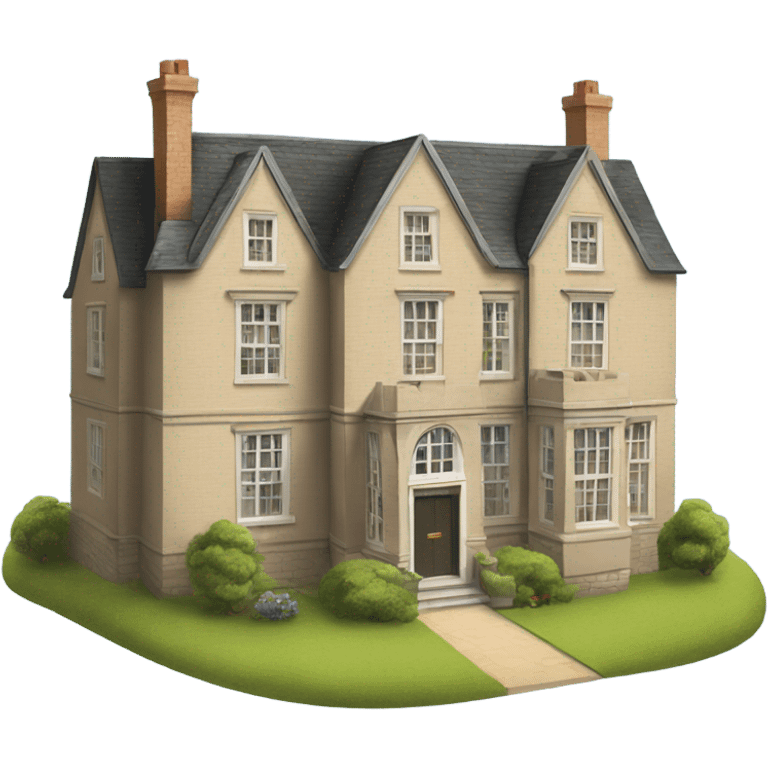 An english countryside mansion emoji