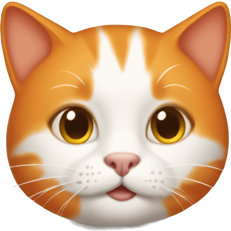 Orange cat emoji