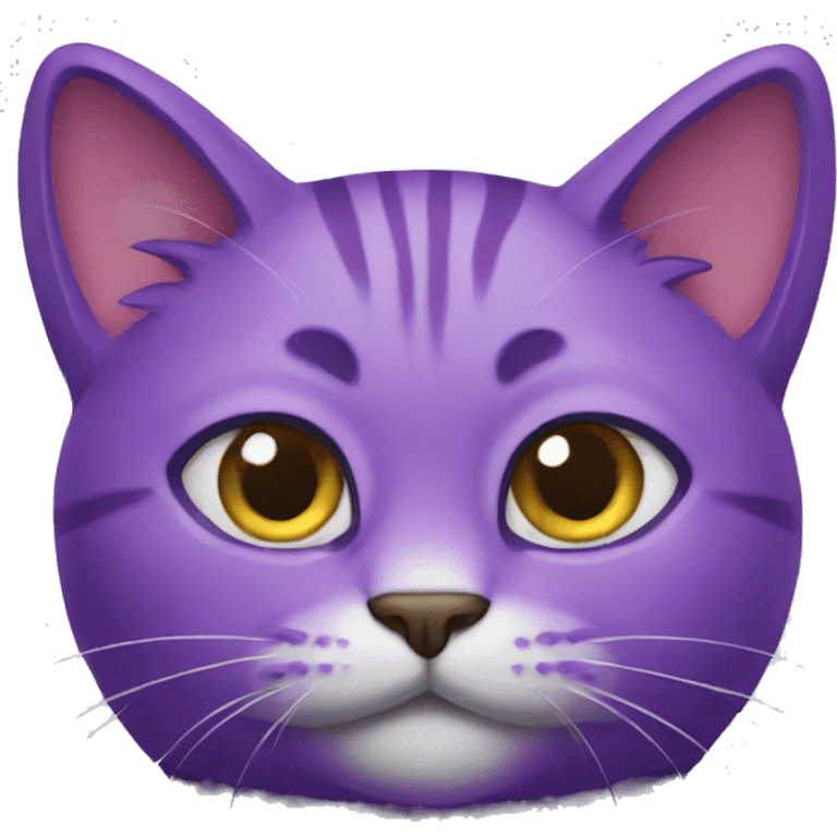 purple cat emoji