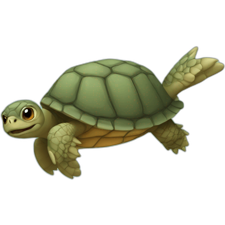 Flying tortoise  emoji